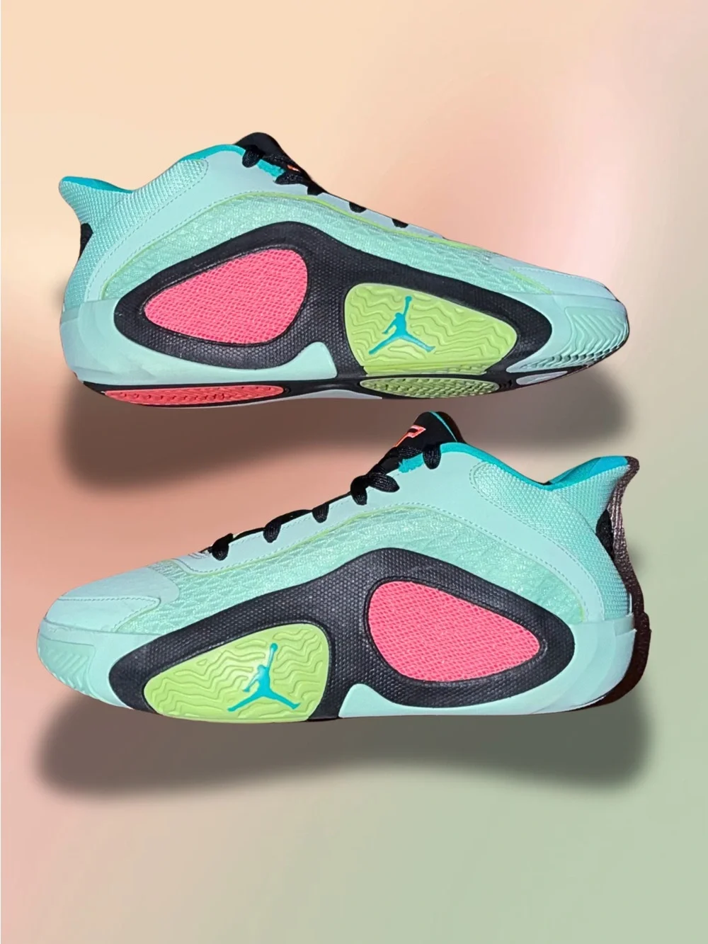 Jordan Tatum 2 PF Vortex Mint Foam Basketball Shoes FJ6458-300 Size 7Y